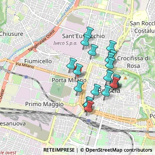 Mappa Via Milano, 25060 Brescia BS, Italia (0.833)