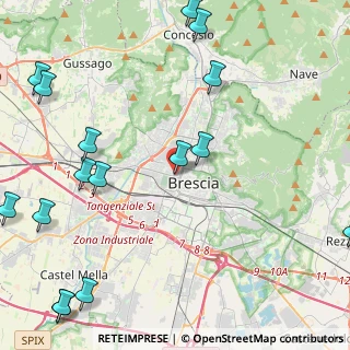 Mappa Via Milano, 25060 Brescia BS, Italia (6.24688)
