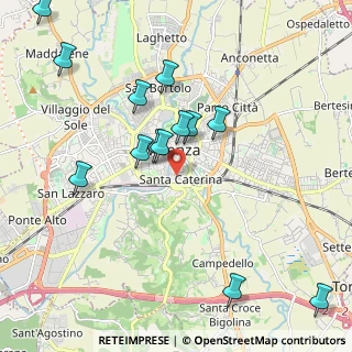 Mappa Via Chinotto Antonio, 36100 Vicenza VI, Italia (2.17)