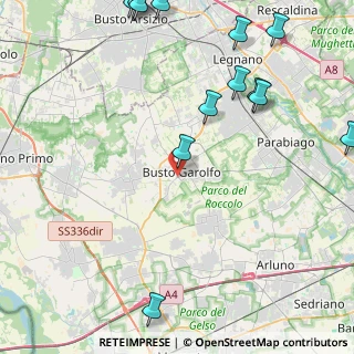 Mappa Via Giosuè Carducci, 20020 Busto Garolfo MI, Italia (6.04385)