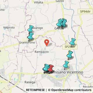 Mappa Via Casoni, 36043 Camisano vicentino VI, Italia (2.282)