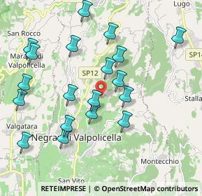 Mappa Via Tovo, 37024 Negrar di Valpolicella VR, Italia (2.06895)