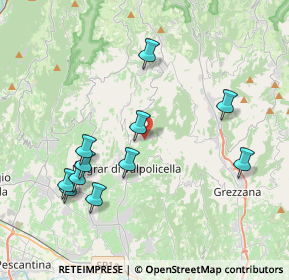 Mappa Via Tovo, 37024 Negrar di Valpolicella VR, Italia (4.07364)