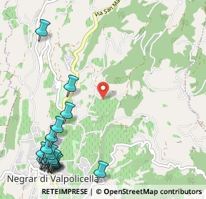 Mappa Via Tovo, 37024 Negrar di Valpolicella VR, Italia (1.5595)