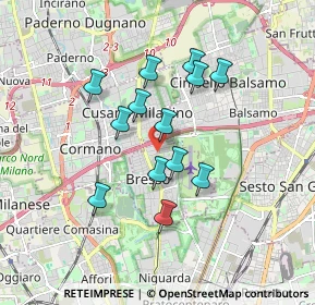 Mappa Viale Don Minzoni, 20091 Bresso MI, Italia (1.44538)