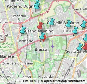 Mappa Viale Don Minzoni, 20091 Bresso MI, Italia (2.67308)