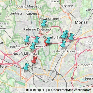 Mappa Viale Don Minzoni, 20091 Bresso MI, Italia (3.35182)