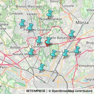 Mappa Viale Don Minzoni, 20091 Bresso MI, Italia (3.78727)