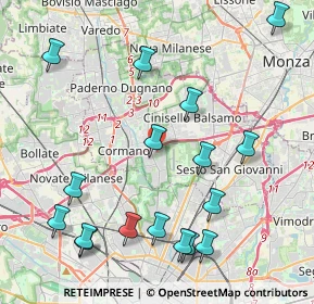 Mappa Viale Don Minzoni, 20091 Bresso MI, Italia (4.89941)