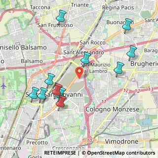Mappa Via Vobarno, 20099 Sesto San Giovanni MI, Italia (2.25455)