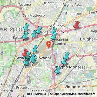 Mappa Via Luciano Migliorini, 20099 Sesto San Giovanni MI, Italia (2.058)
