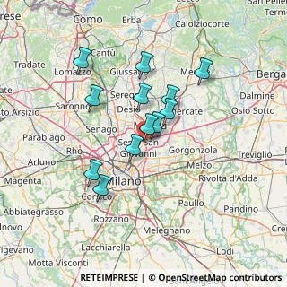 Mappa Via Luciano Migliorini, 20099 Sesto San Giovanni MI, Italia (11.43417)