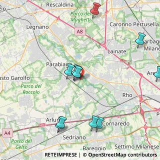 Mappa Via I. Gardella Architetto, 20014 Nerviano MI, Italia (4.44636)