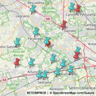 Mappa Via I. Gardella Architetto, 20014 Nerviano MI, Italia (5.19294)