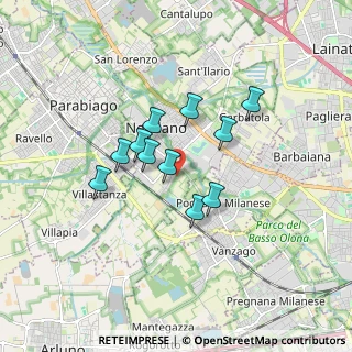 Mappa Via I. Gardella Architetto, 20014 Nerviano MI, Italia (1.27273)