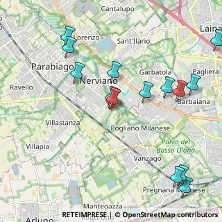 Mappa Via I. Gardella Architetto, 20014 Nerviano MI, Italia (2.45429)