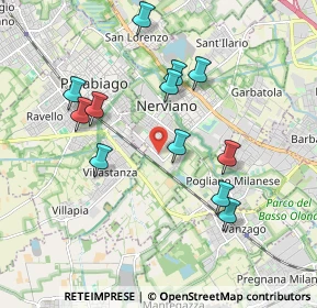 Mappa Via 1° Maggio, 20014 Nerviano MI, Italia (1.82667)