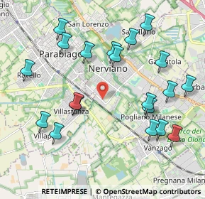Mappa Via 1° Maggio, 20014 Nerviano MI, Italia (2.223)
