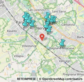 Mappa Via 1° Maggio, 20014 Nerviano MI, Italia (1.68333)