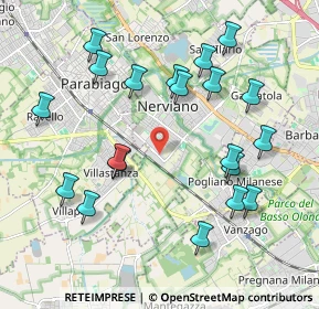 Mappa Via 1° Maggio, 20014 Nerviano MI, Italia (2.1275)