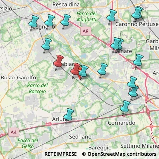 Mappa Via 1° Maggio, 20014 Nerviano MI, Italia (5.09222)