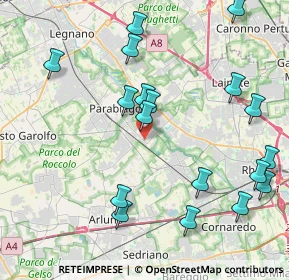 Mappa Via 1° Maggio, 20014 Nerviano MI, Italia (4.68056)