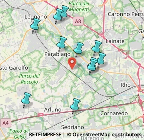 Mappa Via 1° Maggio, 20014 Nerviano MI, Italia (3.70364)