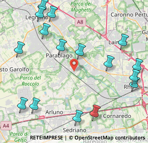 Mappa Via 1° Maggio, 20014 Nerviano MI, Italia (5.37875)