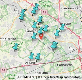 Mappa Via 1° Maggio, 20014 Nerviano MI, Italia (3.50294)