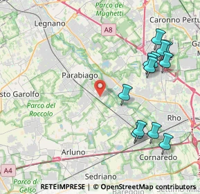 Mappa Via 1° Maggio, 20014 Nerviano MI, Italia (4.695)