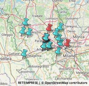 Mappa Via 1° Maggio, 20014 Nerviano MI, Italia (8.67)