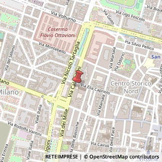 Mappa Via Calatafimi, 8, 25122 Brescia, Brescia (Lombardia)