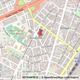 Mappa Via Fratelli Picardi, 130, 20099 Sesto San Giovanni, Milano (Lombardia)