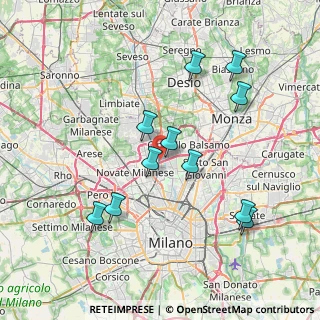 Mappa Via Stelvio, 20032 Cormano MI, Italia (7.44455)