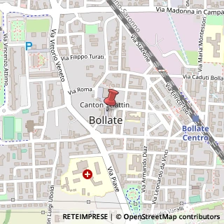 Mappa Piazza Generale Carlo Alberto dalla Chiesa, 8, 20021 Bollate, Milano (Lombardia)