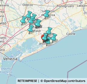 Mappa Antiche Mura, 30016 Jesolo VE, Italia (9.64429)