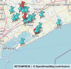 Mappa Antiche Mura, 30016 Jesolo VE, Italia (15.67667)