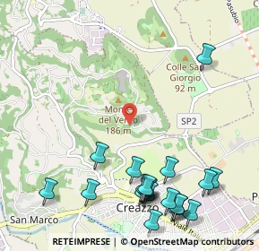 Mappa Via della Rampa, 36051 Creazzo VI, Italia (1.3625)