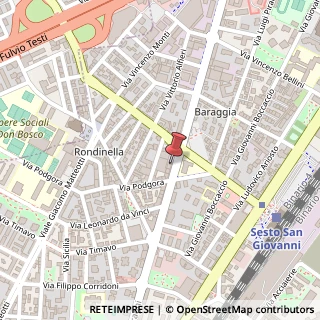 Mappa Via Monte Grappa, 60, 20099 Sesto San Giovanni, Milano (Lombardia)
