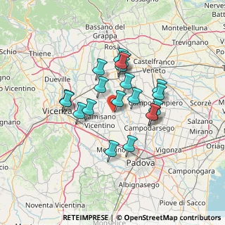 Mappa Via Marostegana, 35016 Piazzola sul Brenta PD, Italia (11.018)