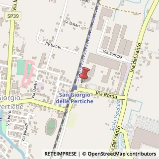 Mappa Via Roma, 36, 35010 San Giorgio delle Pertiche, Padova (Veneto)