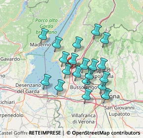 Mappa Via Palesega, 37010 Cavaion Veronese VR, Italia (11.2615)