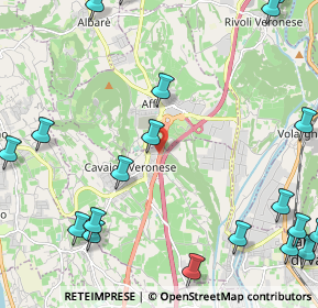 Mappa Via Palesega, 37010 Cavaion Veronese VR, Italia (3.218)