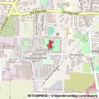 Mappa Via Volturno, 80, 20861 Brugherio, Monza e Brianza (Lombardia)