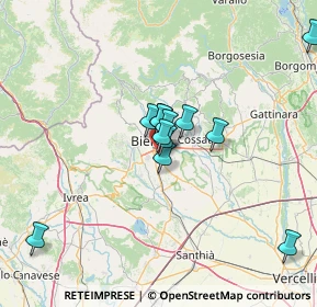 Mappa Via Giuseppe Galliano, 13894 Gaglianico BI, Italia (11.01167)