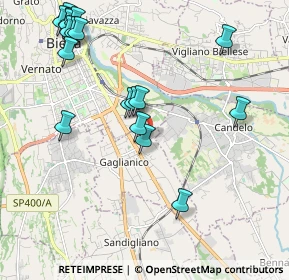 Mappa Via Giuseppe Galliano, 13894 Gaglianico BI, Italia (2.37444)