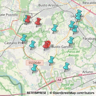 Mappa , 20020 Arconate MI, Italia (4.58733)