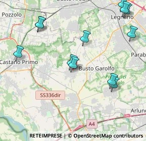 Mappa , 20020 Arconate MI, Italia (4.97583)