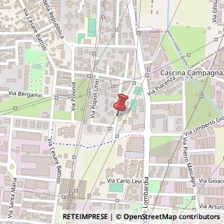Mappa Via Giuseppe di Vittorio, 15, 20093 Cologno Monzese, Milano (Lombardia)