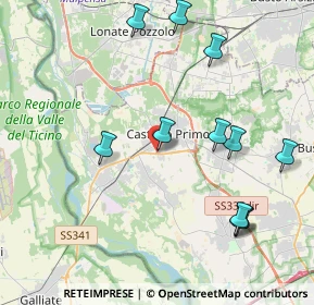 Mappa Via Ragazzi del, 20022 Castano Primo MI, Italia (4.46545)